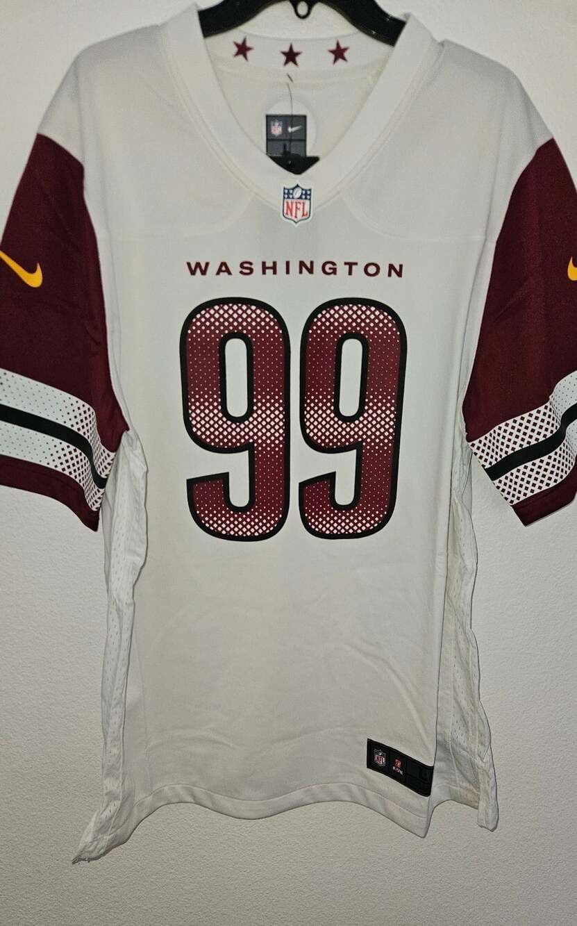 Nike Chase Young #99 Washington Commanders White Game Jersey